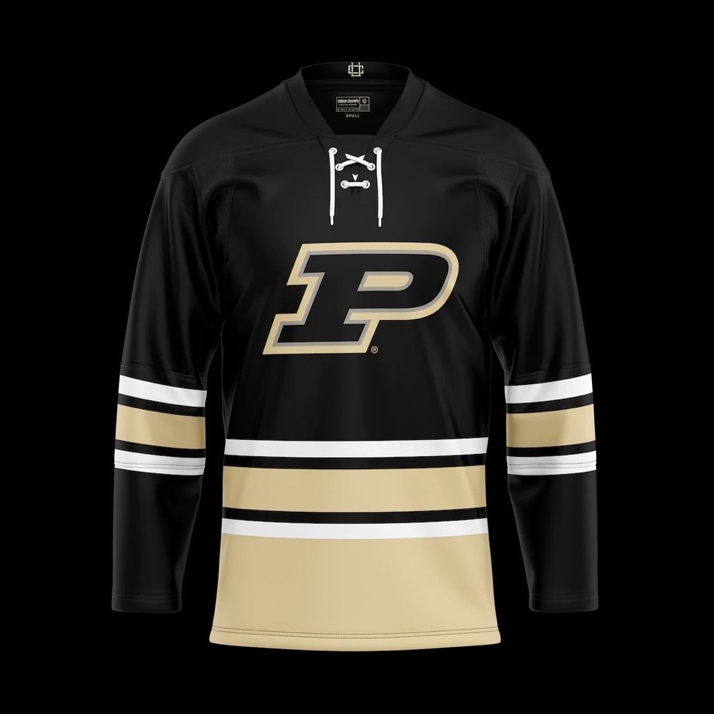 Zach Edey Purdue Basketball Hockey Jersey